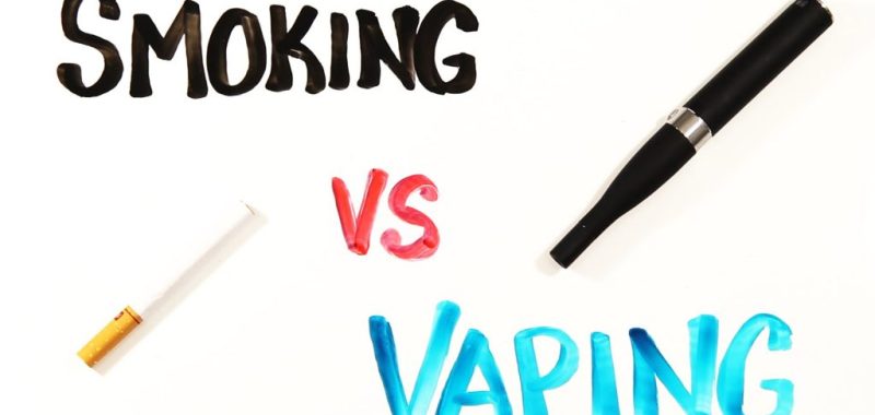 smoking vs vaping